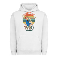 Pigment Lunar Rock Vintage 1980 Original Parts Women 40th Birthday Urban Hoodie - Bettercallsaul