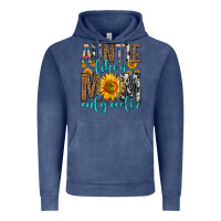 Vintage Denim auntie like a mom only cooler Vintage Hoodie - Zillion Design Studio