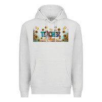 Dove Grey teacher vibes libbey glass Premium Hoodie - BundleAndBundleShop