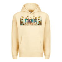 Pina Colada teacher vibes libbey glass Premium Hoodie - BundleAndBundleShop