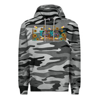 Slate Camo teacher vibes libbey glass Premium Hoodie - BundleAndBundleShop