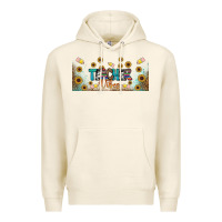Tofu teacher vibes libbey glass Premium Hoodie - BundleAndBundleShop