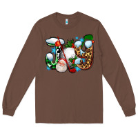 Chestnut joy with golf and santas Long Sleeve Tee - AdoDesignShop