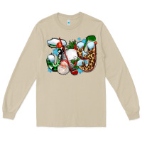Mushroom joy with golf and santas Long Sleeve Tee - AdoDesignShop