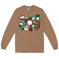 Toasted Coconut joy with golf and santas Long Sleeve Tee - AdoDesignShop