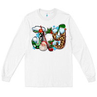 White joy with golf and santas Long Sleeve Tee - AdoDesignShop