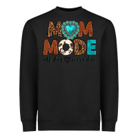 Black mom mode all day every day Heavyweight Sweatshirt - texasbilliewilder