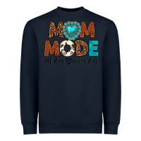 Navy mom mode all day every day Heavyweight Sweatshirt - texasbilliewilder