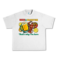 Lunar Rock beer&crawfish that's why i'm here Urban Heavy Tee - FaDigitalArtStudio