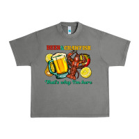 Tornado beer&crawfish that's why i'm here Urban Heavy Tee - FaDigitalArtStudio