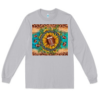 Moon Dust football leopard turquoise sunflower Long Sleeve Tee - JahusDesignShop