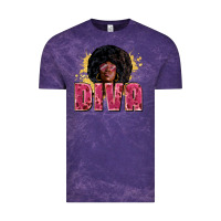 Cloud Purple Diva juneteenth Vintage Tee - Zillion Design Studio