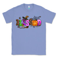 Colony Blue halloween blessed Classic Tee - AdoDesignShop