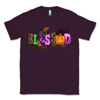 Plum halloween blessed Classic Tee - AdoDesignShop