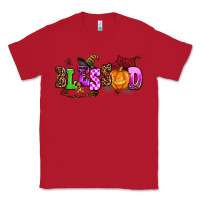 Red halloween blessed Classic Tee - AdoDesignShop