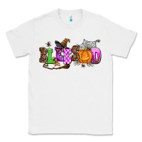 White halloween blessed Classic Tee - AdoDesignShop