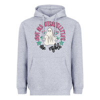Heather Grey not all disabilities are visible Heavyweight Hoodie - MaliasSmallBusiness