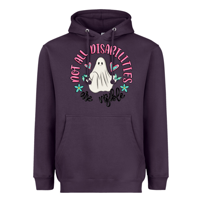 Not All Disabilities Are Visible Heavyweight Hoodie by MaliasSmallBusiness | Teevron