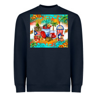 Puerto Rico Coffee Cups Heavyweight Sweatshirt | Teevron