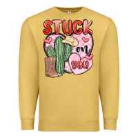 Antique Gold stuck on you Premium Sweatshirt - MaliasSmallBusiness