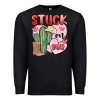 Black stuck on you Premium Sweatshirt - MaliasSmallBusiness