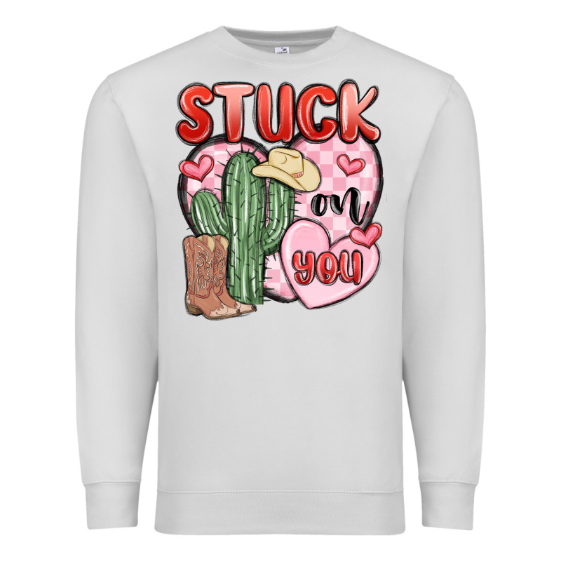 Stuck On You Premium Sweatshirt by MaliasSmallBusiness | Teevron