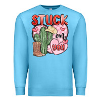 Ocean Blue stuck on you Premium Sweatshirt - MaliasSmallBusiness