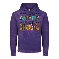 Cloud Purple a little country a little hood Vintage Hoodie - Zillion Design Studio