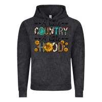 Vintage Black a little country a little hood Vintage Hoodie - Zillion Design Studio