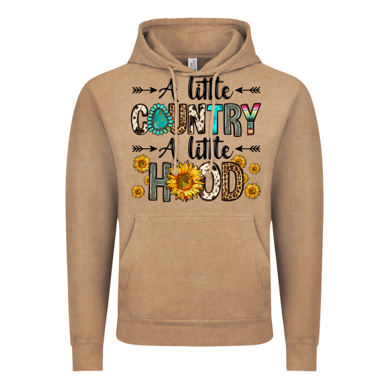 A Little Country A Little Hood Vintage Hoodie by Zillion Design Studio | Teevron