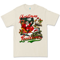 Bone louisiana christmas with  afro santa Premium Tee - BarkalooDesign