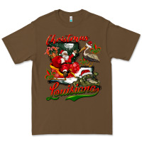 Cacao louisiana christmas with  afro santa Premium Tee - BarkalooDesign