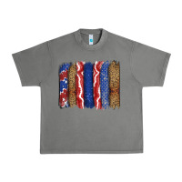 Tornado 4th of July brushstroke Urban Heavy Tee - CowGirlArtShop