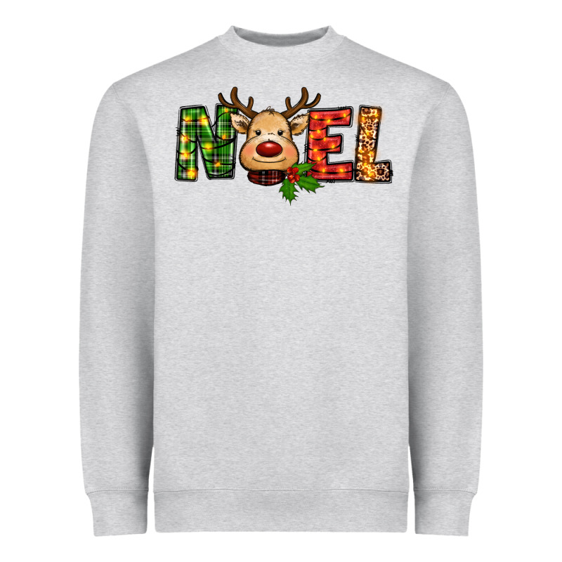 Reindeer Noel Christmas Heavyweight Sweatshirt by RanaPortraitStore | Teevron