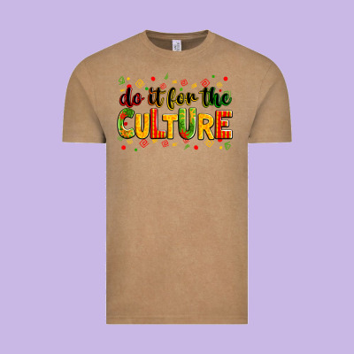 Do It For The Culture Juneteenth Vintage Tee Designed By Zillion Design Studio