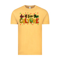 Vintage Mustard Do it for the culture juneteenth Vintage Tee - Zillion Design Studio