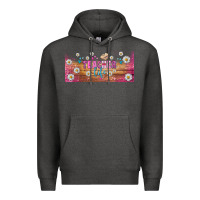 Charcoal Heather teacher life libbey glass Premium Hoodie - BundleAndBundleShop
