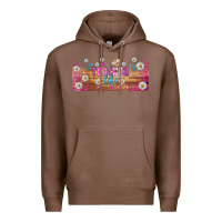 Chestnut teacher life libbey glass Premium Hoodie - BundleAndBundleShop
