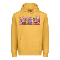 Mustard teacher life libbey glass Premium Hoodie - BundleAndBundleShop