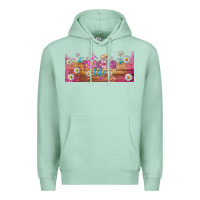 Seafoam teacher life libbey glass Premium Hoodie - BundleAndBundleShop