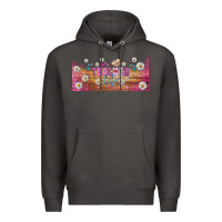 Smoke teacher life libbey glass Premium Hoodie - BundleAndBundleShop