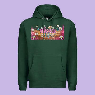 Teacher Life Libbey Glass Premium Hoodie Designed By Bundleandbundleshop