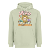 Matcha hello sunshine Heavyweight Hoodie - MaliasSmallBusiness