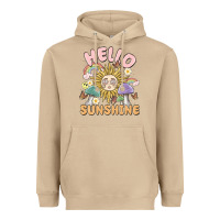 Mushroom hello sunshine Heavyweight Hoodie - MaliasSmallBusiness