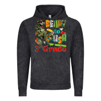 Vintage Black ready to crush third grade Vintage Hoodie - texasbilliewilder