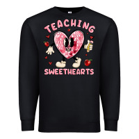 Black teaching sweethearts Premium Sweatshirt - MaliasSmallBusiness