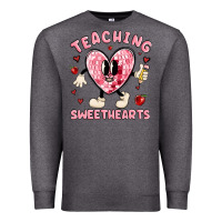 Charcoal Heather teaching sweethearts Premium Sweatshirt - MaliasSmallBusiness