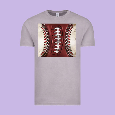 American Football And Baseball Vintage Tee Designed By Barkaloodesign