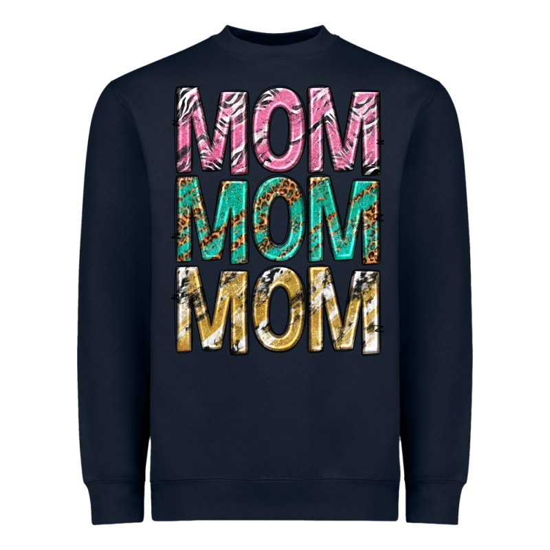 Mom Mom Mom Mothers Day Heavyweight Sweatshirt by texasbilliewilder | Teevron