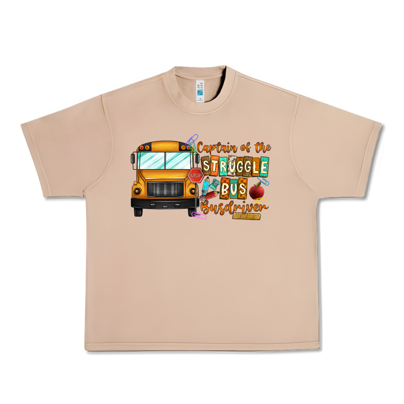 Captain Of Struggle Bus Busdriver Urban Heavy Tee by CowhideDigitalArt | Teevron